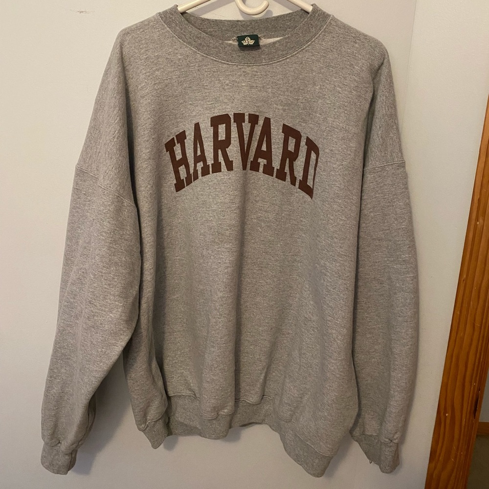 COPY - Grey Harvard Crew Neck (IVYSPORT)
